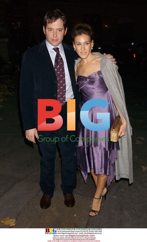 Sarah Jessica Parker and Matthew Broderick at 'The Foreigner' Broadway Premiere After Party