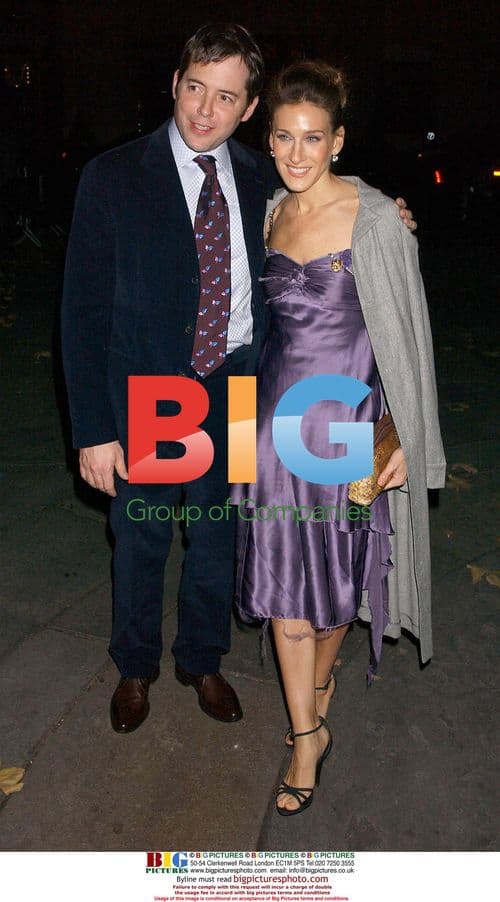 Sarah Jessica Parker and Matthew Broderick at 'The Foreigner' Party