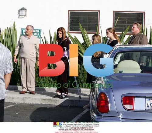 Arnold Schwarzenegger with Family in Malibu