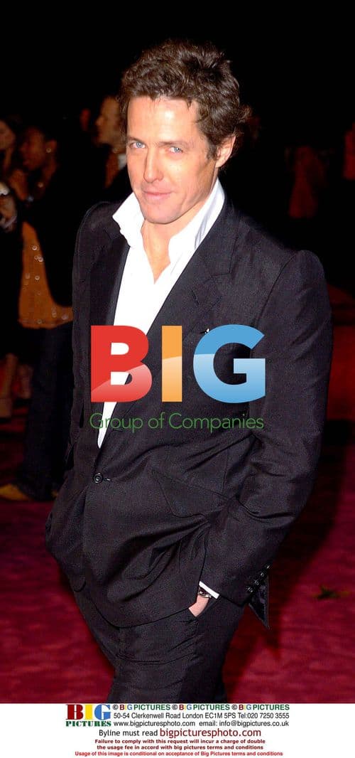 Hugh Grant at 'Bridget Jones' UK Premiere