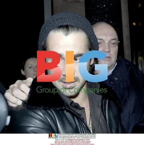 Colin Farrell Leaving Berlin Restaurant