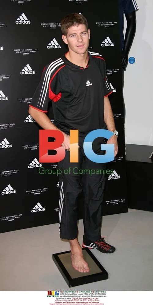 Steven Gerrard at Adidas Store Opening