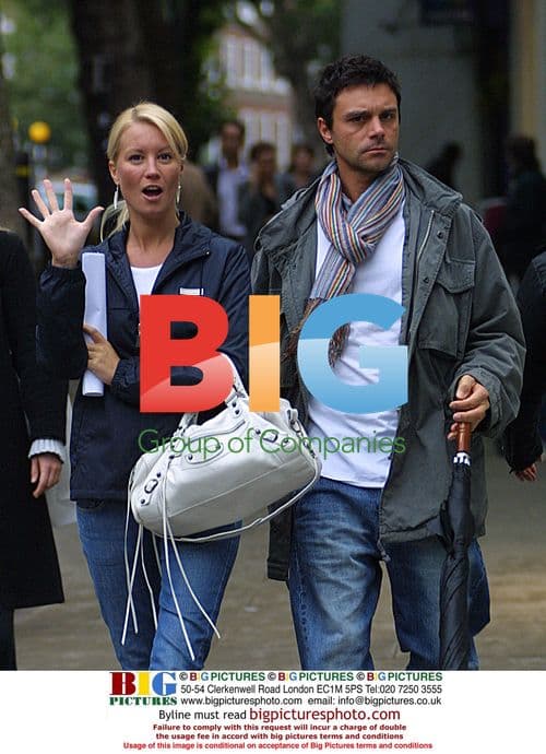 Denise Van Outen and Richard Traviss Shopping