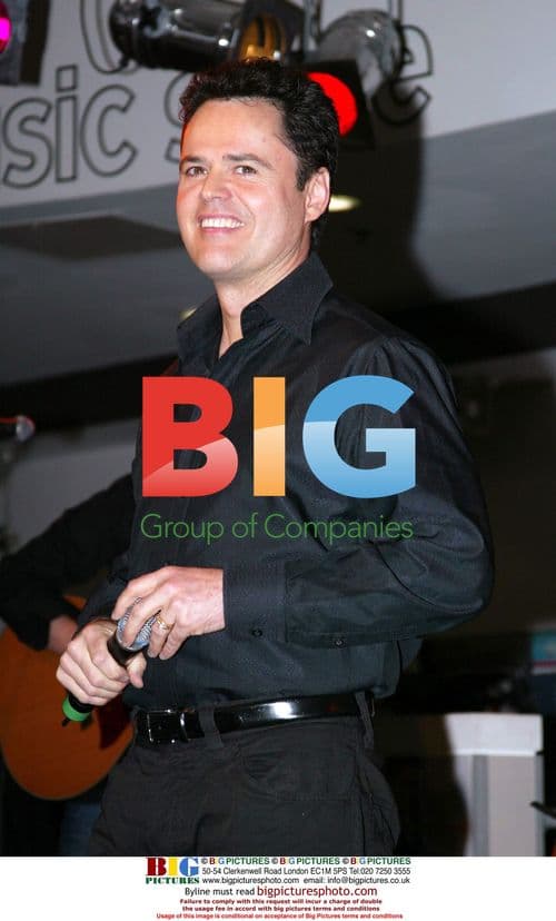 Donny Osmond Launches New Album