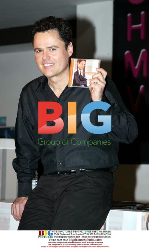 Donny Osmond Launches New Album