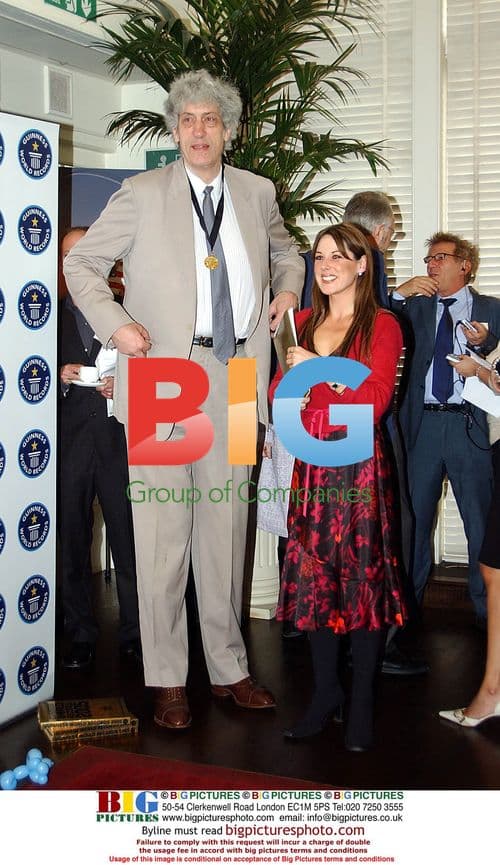 Tallest Man at Guinness Book Launch