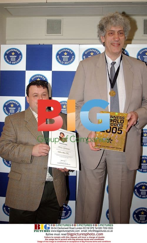 Tallest Man in the UK at Guinness World Records Launch