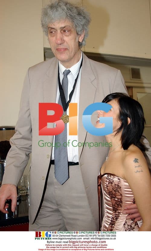 Tallest Man in UK with Singer Kym Marsh