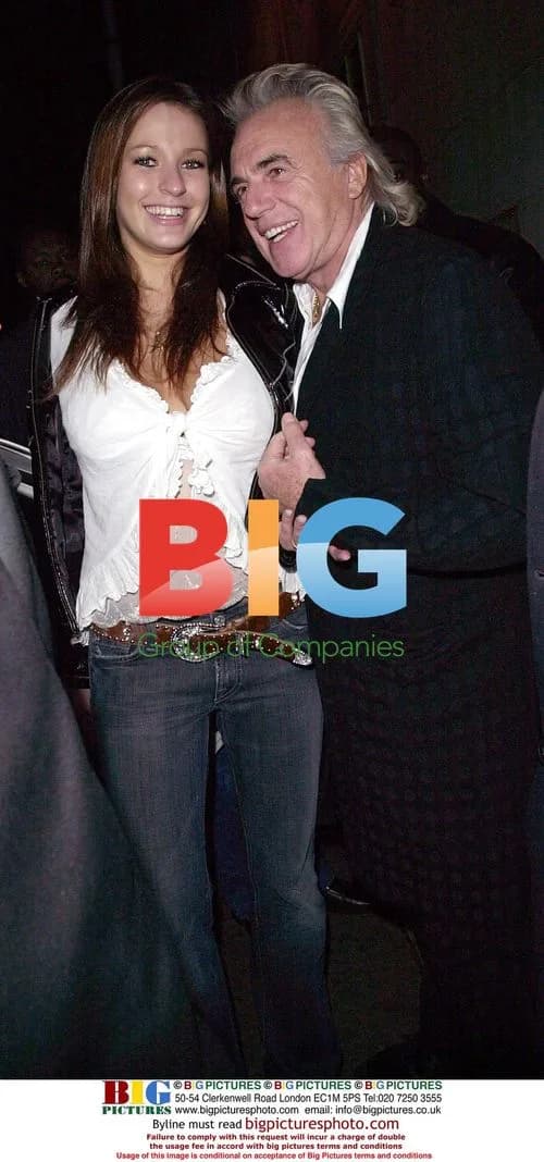 Peter Stringfellow and Girlfriend in Soho