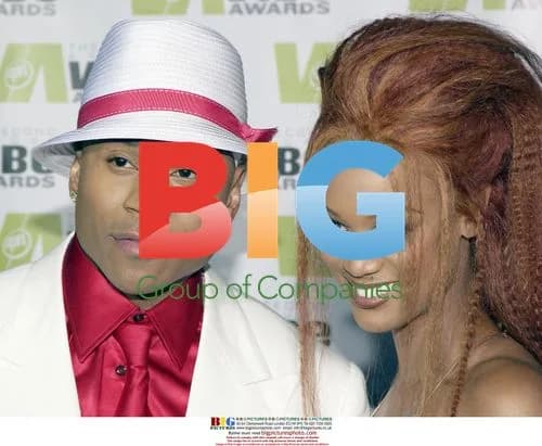 Tyra Banks and LL COOL J at Vibe Awards