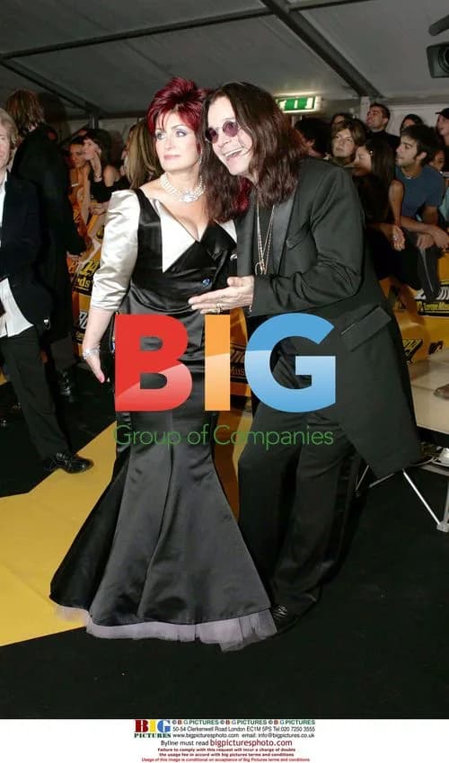 Ozzy and Sharon Osbourne at 2004 MTV Europe Music Awards
