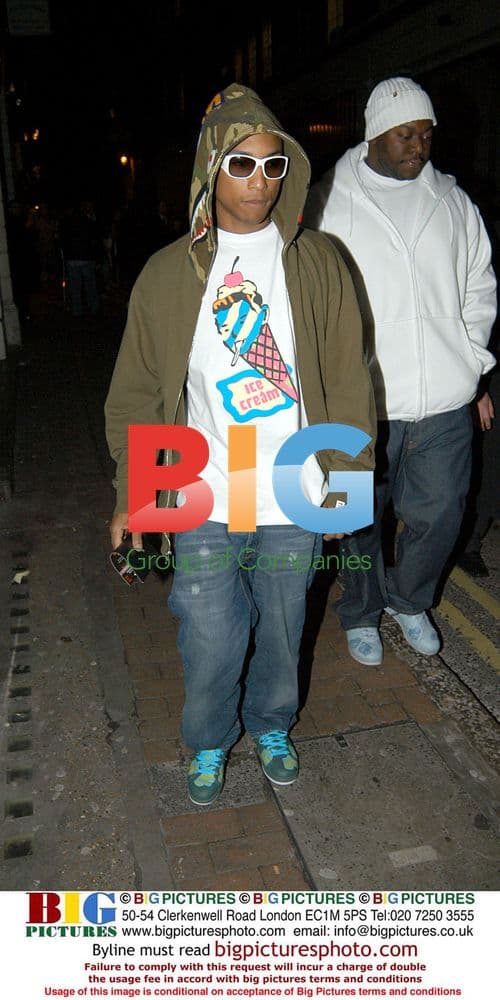 Pharrell Williams Leaves MTV Awards Party