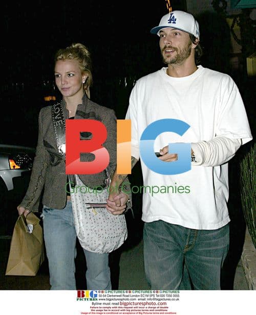 Britney Federline and Husband Kevin Dine Out in Malibu