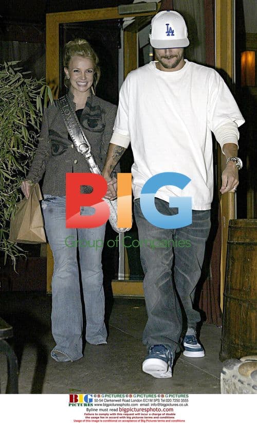 Britney Spears and Husband Kevin Federline Dinner Outing in Malibu