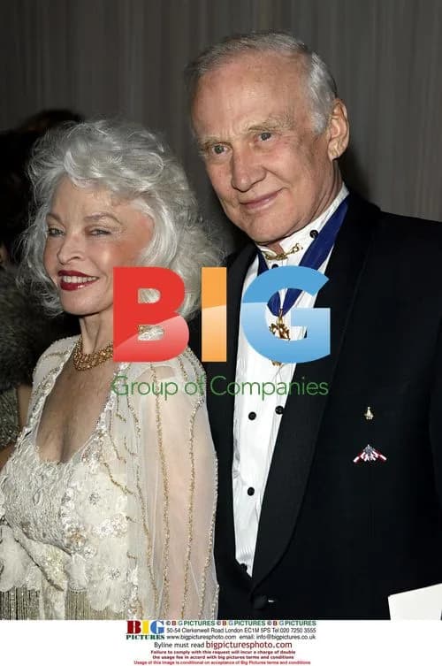BUZZ ALDRIN and LOIS DRIGGS CANNON at Gala