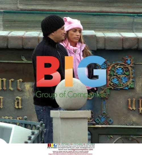 Katie Price and Peter Andre at Disneyland Paris