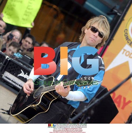 Jon Bon Jovi Performing on Today Show