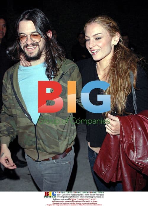 Drea De Matteo and Shooter Jennings arrive at Koi Sushi