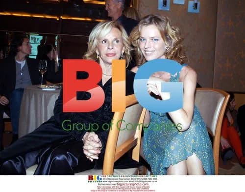 Eva Herzigova and Anna Molinari at Lifestyle Magazine Event