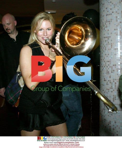 Abi Titmuss at Bennigan's Super Pub in Dublin