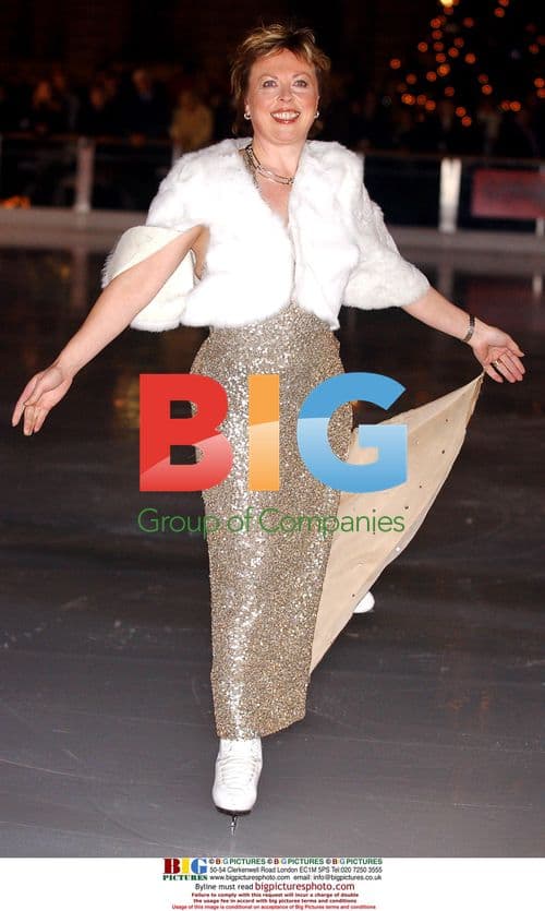 Jane Torville at Somerset House Ice Rink