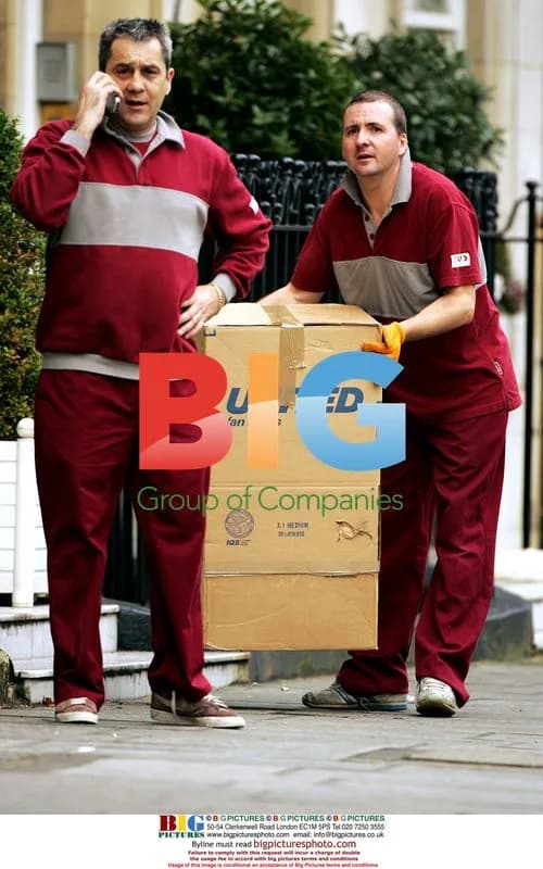Removal Men at Chris Evans' Home