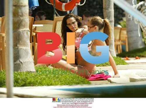 Glamour Model Jerri Byrne and Friend Relaxing