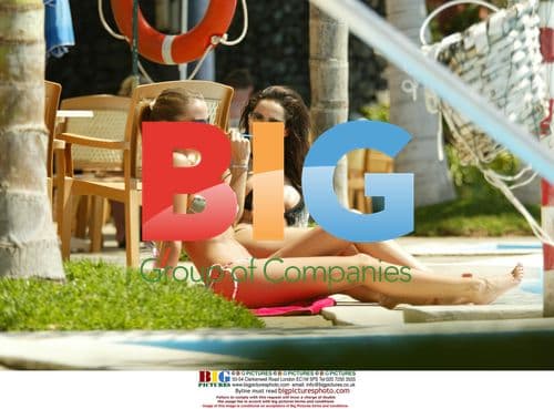 Jerri Byrne and Michelle Clack relaxing on holiday