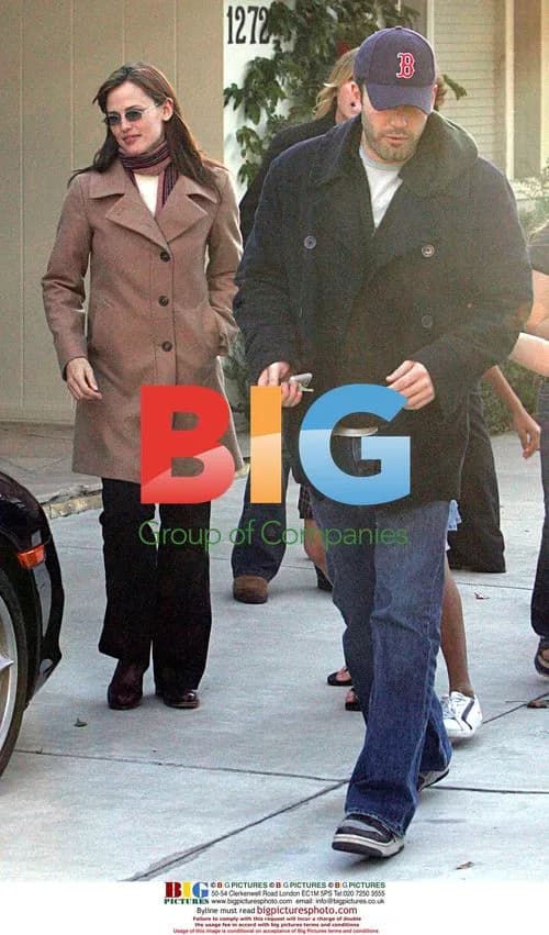 Ben Affleck and Jennifer Garner in LA