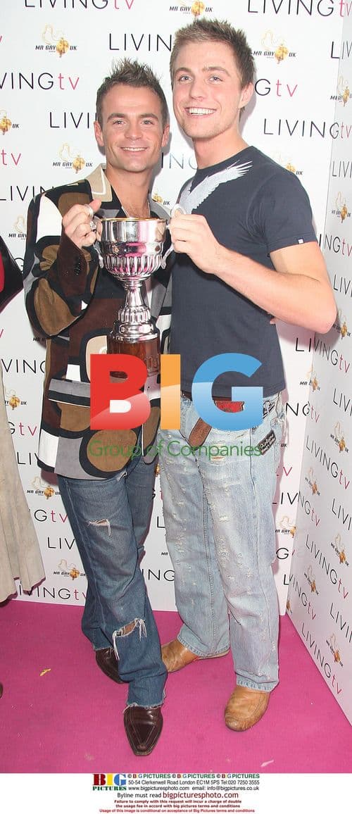 Julian Bennett and Mark Roberts at 'Mr Gay UK' Contest