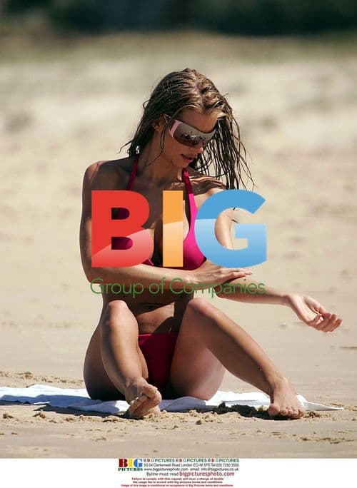 Emma B Enjoys Beach Day in Australia