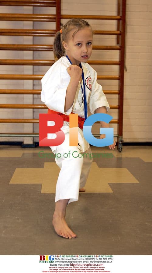 Kitty Lewis, 6-year-old UK National Karate Champion