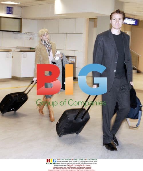 Roger Black and Camilla Dallerup in Cannes