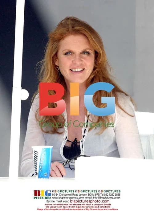 Sarah Ferguson at Polo Open in Argentina