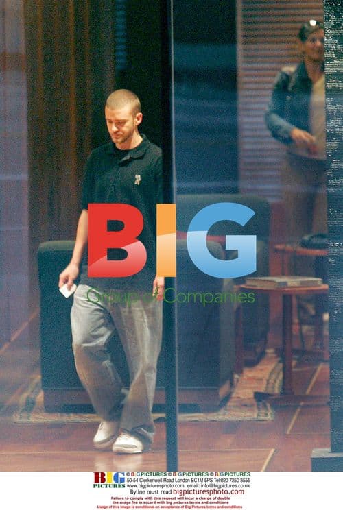 Justin Timberlake Leaving Lawyers Office