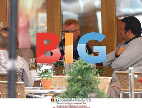 Chris Evans Looking Glum With Friends