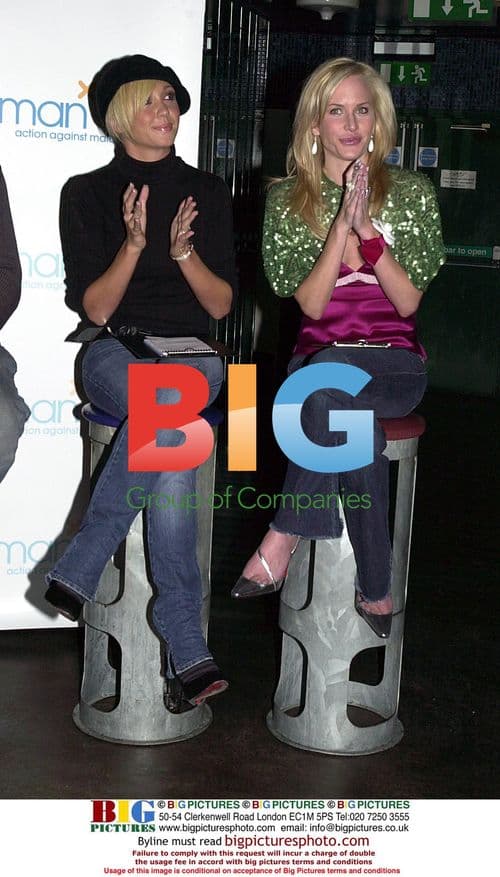 Moustached Men and Celebrities at 'Tacheback' Event