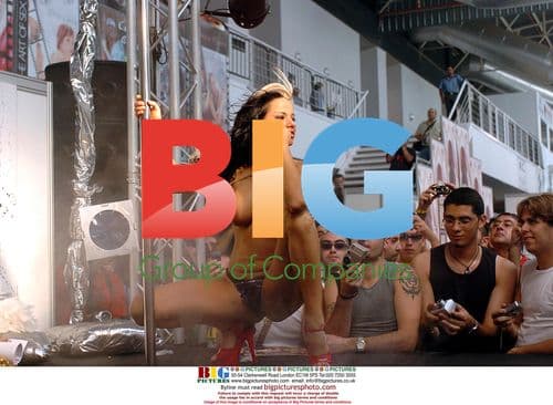 Performers at Erotic Film Festival in Barcelona