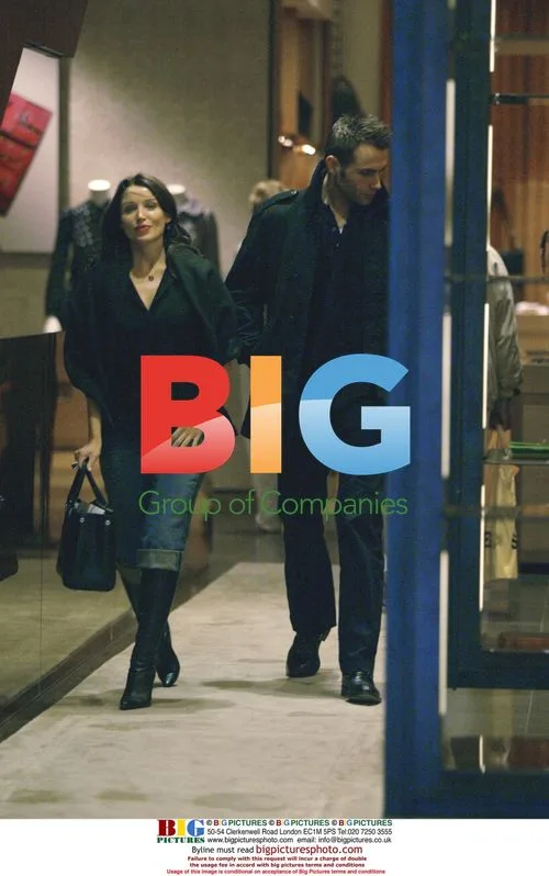Dannii Minogue's Rainy Shopping Trip