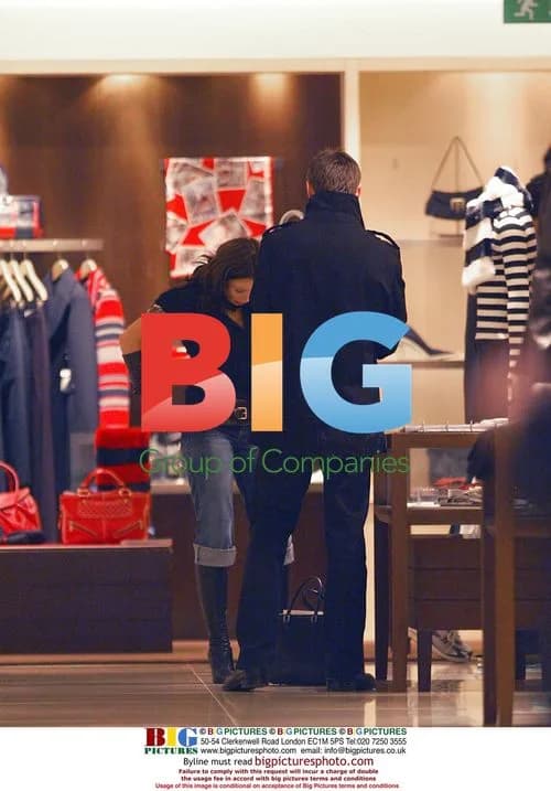 Dannii Minogue and Friend Shopping in London