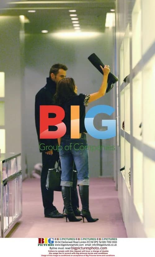 Dannii Minogue and Benjamin Heart Shopping