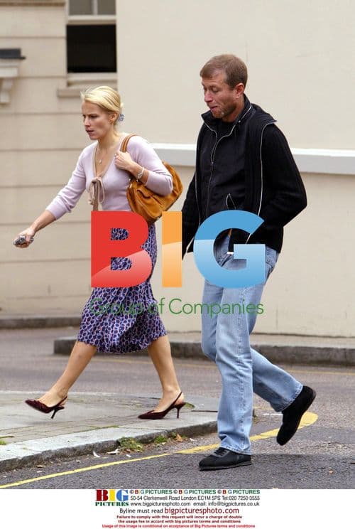 Roman Abramovich and wife Irina in London