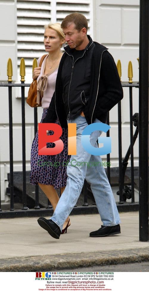 Roman Abramovich and wife Irina out in London