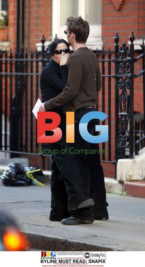 Andrea Corr and Boyfriend Spotted in London