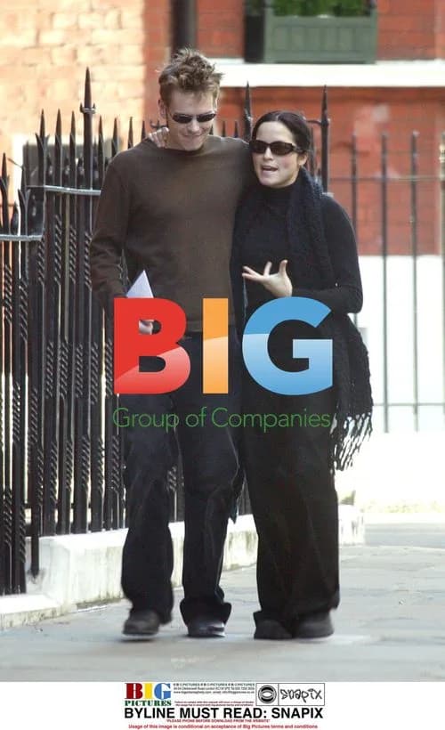 Andrea Corr and Boyfriend Spotted in London