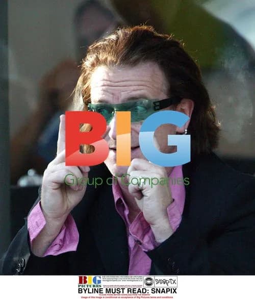 Bono out for lunch with Brian Eno