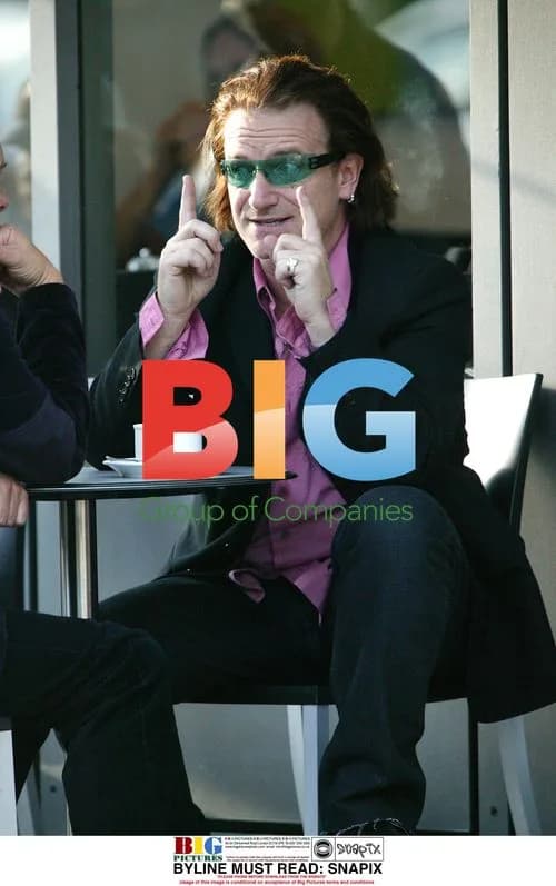 Bono & Brian Eno Lunch in London