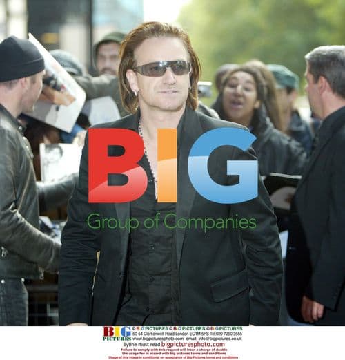 U2 at Q Awards in London