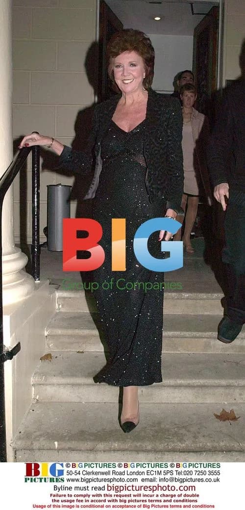 Cilla Black Leaving the ICA
