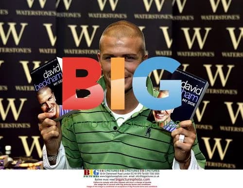 David Beckham Book Signing